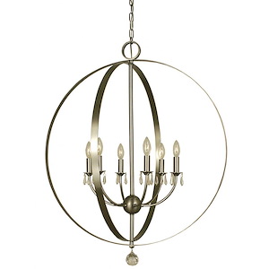 Constellation - 6 Light Foyer Chandelier-34.5 Inches Tall and 29 Inches Wide - 1099974