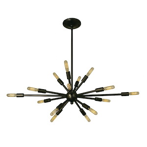 Simone - 16 Light Dining Chandelier-14 Inches Tall and 32 Inches Wide - 1100523