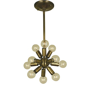 Simone - 11 Light Chandelier-10 Inches Tall and 12 Inches Wide - 1100520