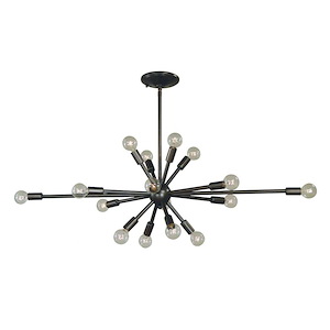 Simone - 16 Light Dining Chandelier-14 Inches Tall and 40 Inches Wide - 1100524