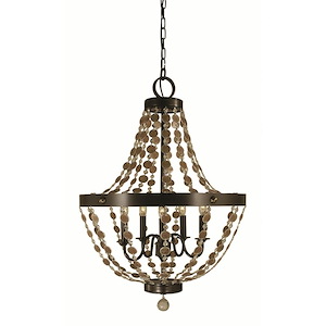 Naomi - 5 Light Dining Chandelier-30 Inches Tall and 21 Inches Wide
