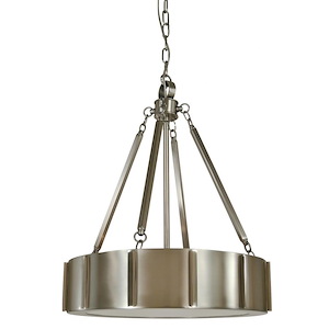 Pantheon - 4 Light Pendant-20 Inches Tall and 16 Inches Wide - 1100449