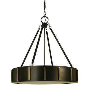 Pantheon - 4 Light Pendant-25 Inches Tall and 23 Inches Wide - 1100451