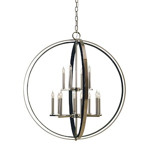 Constellation - 12 Light Dining Chandelier-40 Inch Tall and 36 Inch Wide - 1391743