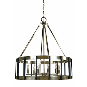 Pantheon - 6 Light Dining Chandelier-32 Inches Tall and 28 Inches Wide - 1100455