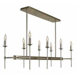 Chandler - 8 Light Island Chandelier-19 Inches Tall and 40 Inches Wide