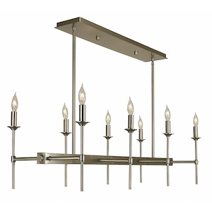 Chandler - 8 Light Island Chandelier-19 Inches Tall and 40 Inches Wide - 1099915