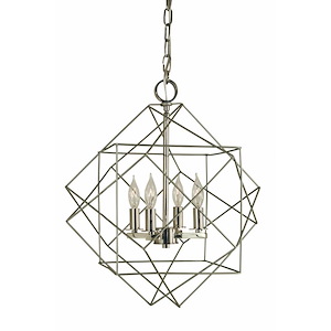 Etoile - 4 Light Chandelier-19 Inches Tall and 15 Inches Wide