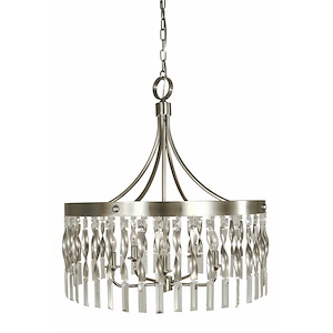 Adele - 5 Light Dining Chandelier-27 Inches Tall and 24 Inches Wide