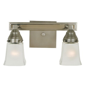 Mercer - 2 Light Wall Sconce-7.5 Inches Tall and 13.5 Inches Wide
