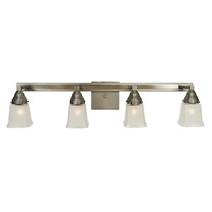 Mercer - 4 Light Wall Sconce-7.5 Inches Tall and 32 Inches Wide