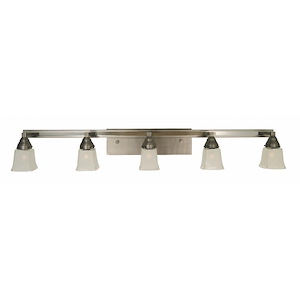 Mercer - 5 Light Wall Sconce-7.5 Inches Tall and 48 Inches Wide