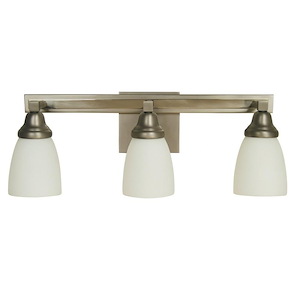 Mercer - 3 Light Wall Sconce-7.5 Inches Tall and 31 Inches Wide