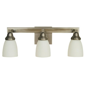 Mercer - 3 Light Wall Sconce-7.5 Inches Tall and 31 Inches Wide - 1214764