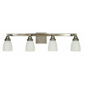 Mercer - 4 Light Wall Sconce-7.5 Inches Tall and 36 Inches Wide