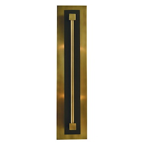 Louvre - 2 Light Wall Sconce-22 Inches Tall and 5 Inches Wide