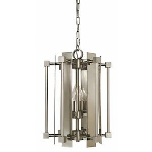 Louvre - 4 Light Chandelier-16 Inches Tall and 12 Inches Wide - 1100301