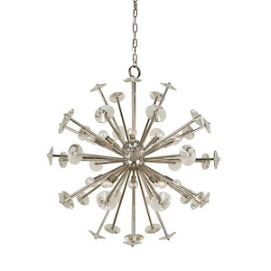 Apogee - 20 Light Foyer Chandelier-40 Inches Tall and 36 Inches Wide