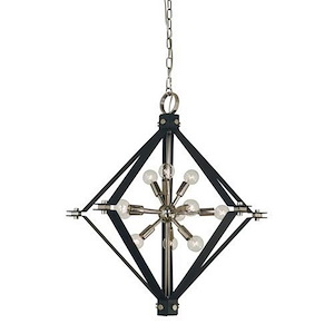 Axis - 11 Light Dining Chandelier-28 Inches Tall and 27 Inches Wide - 1099855