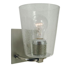 Mercer - 1 Light Bath Vanity-7.5 Inches Tall and 5 Inches Wide
