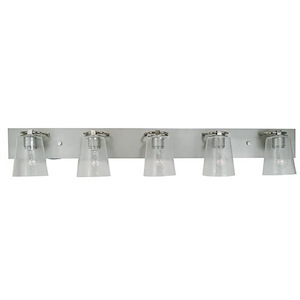 Mercer - 5 Light Bath Vanity-7.5 Inches Tall and 48 Inches Wide