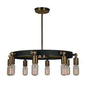 Felix - 8 Light Dining Chandelier-7 Inches Tall and 23 Inches Wide