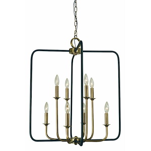 Boulevard - 4 Light Chandelier-28 Inches Tall and 24 Inches Wide