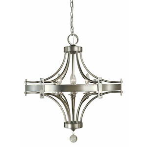 Regent - 6 Light Chandelier-28 Inches Tall and 24 Inches Wide