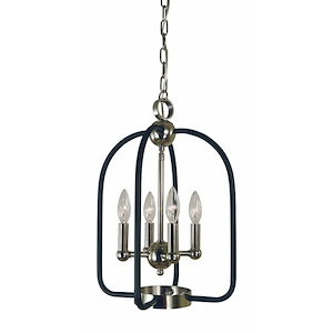 Boulevard - 4 Light Chandelier-18 Inches Tall and 13 Inches Wide