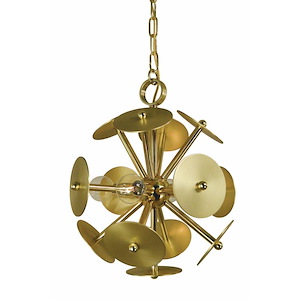 Apogee - 4 Light Mini Chandelier-14 Inches Tall and 13 Inches Wide - 1099840
