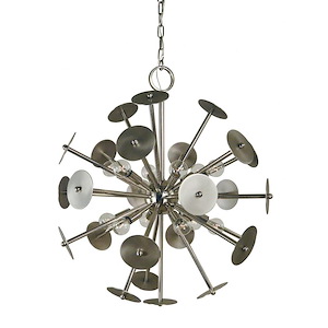 Apogee - 12 Light Chandelier-28 Inches Tall and 26 Inches Wide