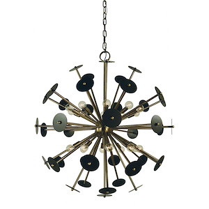 Apogee - 20 Light Chandelier-40 Inches Tall and 36 Inches Wide - 1099836