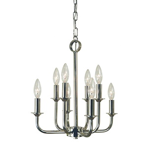 Boulevard - 6 Light Chandelier-16 Inches Tall and 14 Inches Wide - 1214765
