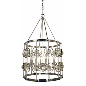 Ephemeris - 8 Light Foyer Chandelier-50 Inches Tall and 28 Inches Wide - 1214583