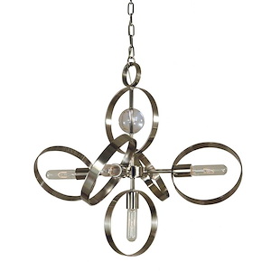 Copernicus - 5 Light Dining Chandelier-23 Inches Tall and 26 Inches Wide