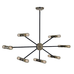 Nebula - 14 Light Dining Chandelier-16 Inches Tall and 40 Inches Wide