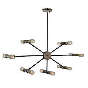 Nebula - 14 Light Dining Chandelier-16 Inches Tall and 40 Inches Wide - 1214651