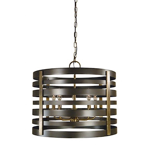 Pastoral - 5 Light Dining Chandelier-18 Inches Tall and 21 Inches Wide