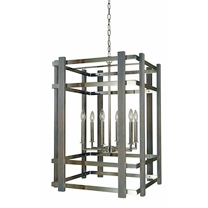 Arcadia - 6 Light Dining Chandelier-31 Inches Tall and 20 Inches Wide - 1214530