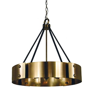 Lasalle - 8 Light Dining Chandelier-26 Inches Tall and 24 Inches Wide
