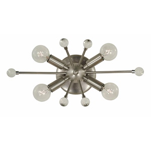 Supernova - 4 Light Wall Sconce-8.5 Inches Tall and 15 Inches Wide - 1214824