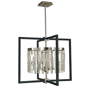 Hannah - 5 Light Dining Chandelier-19 Inches Tall and 23 Inches Wide