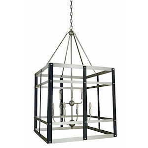 Metro Artisan - 9 Light Foyer Chandelier-50 Inches Tall and 28 Inches Wide