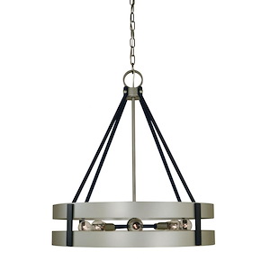 Orion - 8 Light Dining Chandelier-25 Inches Tall and 22 Inches Wide - 1214845