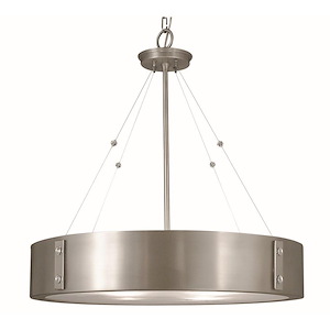 Oracle - 4 Light Dining Chandelier-24.5 Inches Tall and 23 Inches Wide