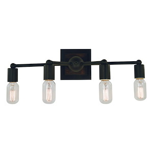 Modern Farmhouse - 4 Light Wall Sconce-8 Inches Tall and 20 Inches Wide - 1214975