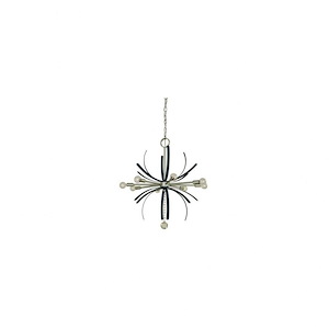 Victoria - 8 Light Dining Chandelier-25 Inches Tall and 26 Inches Wide