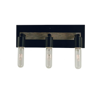 Loft - 3 Light Wall Sconce-8 Inches Tall and 15 Inches Wide