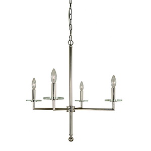Muse - 4 Light Dining Chandelier-25 Inches Tall and 23 Inches Wide
