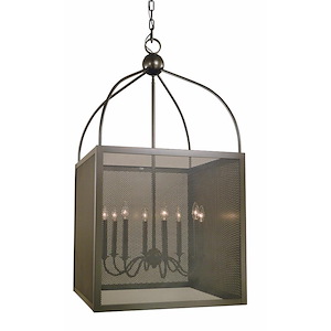 Windsor - 8 Light Foyer Chandelier-46 Inches Tall and 24 Inches Wide - 1100601